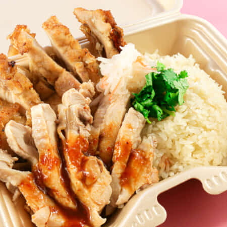 ダブルハーフアンドハーフ｜神田でタイ料理のデリバリーなら毎日カオマンガイ